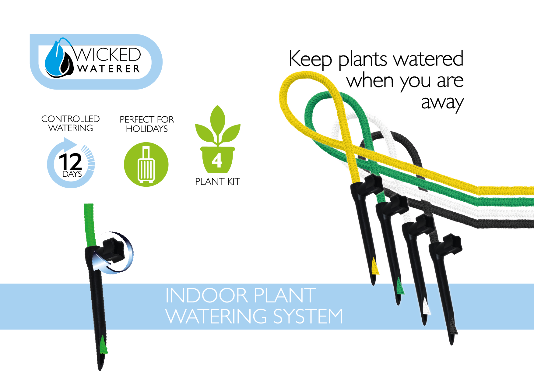 4 Spike Water Kit