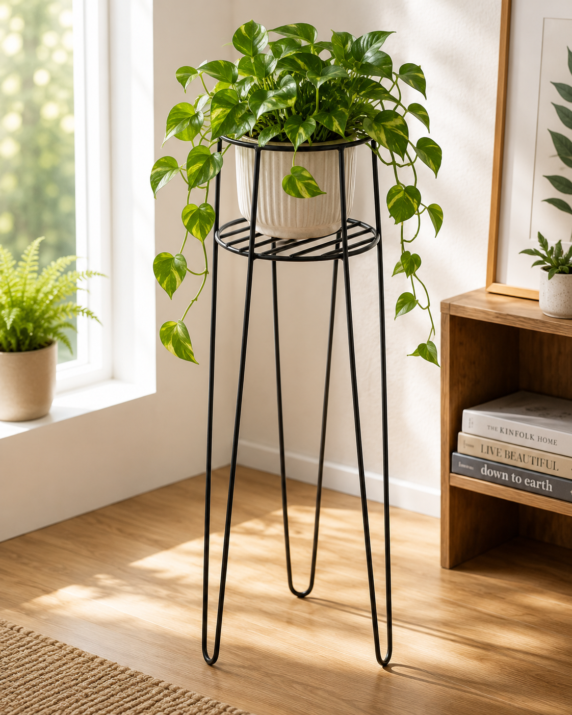 Tall Metal Plant Stand