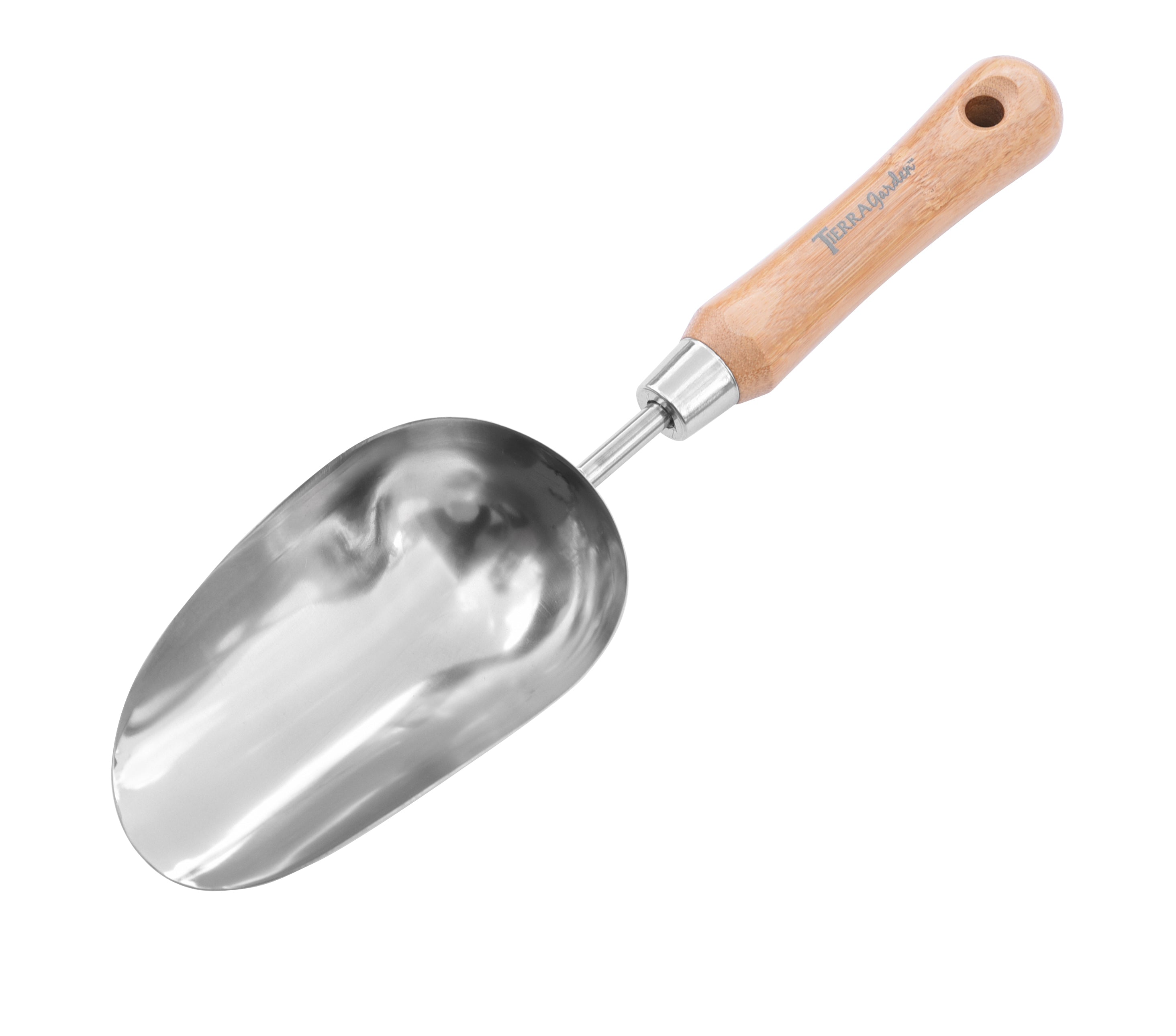 Green Tidy Tray with Stainless Steel Transplanter and Scoop