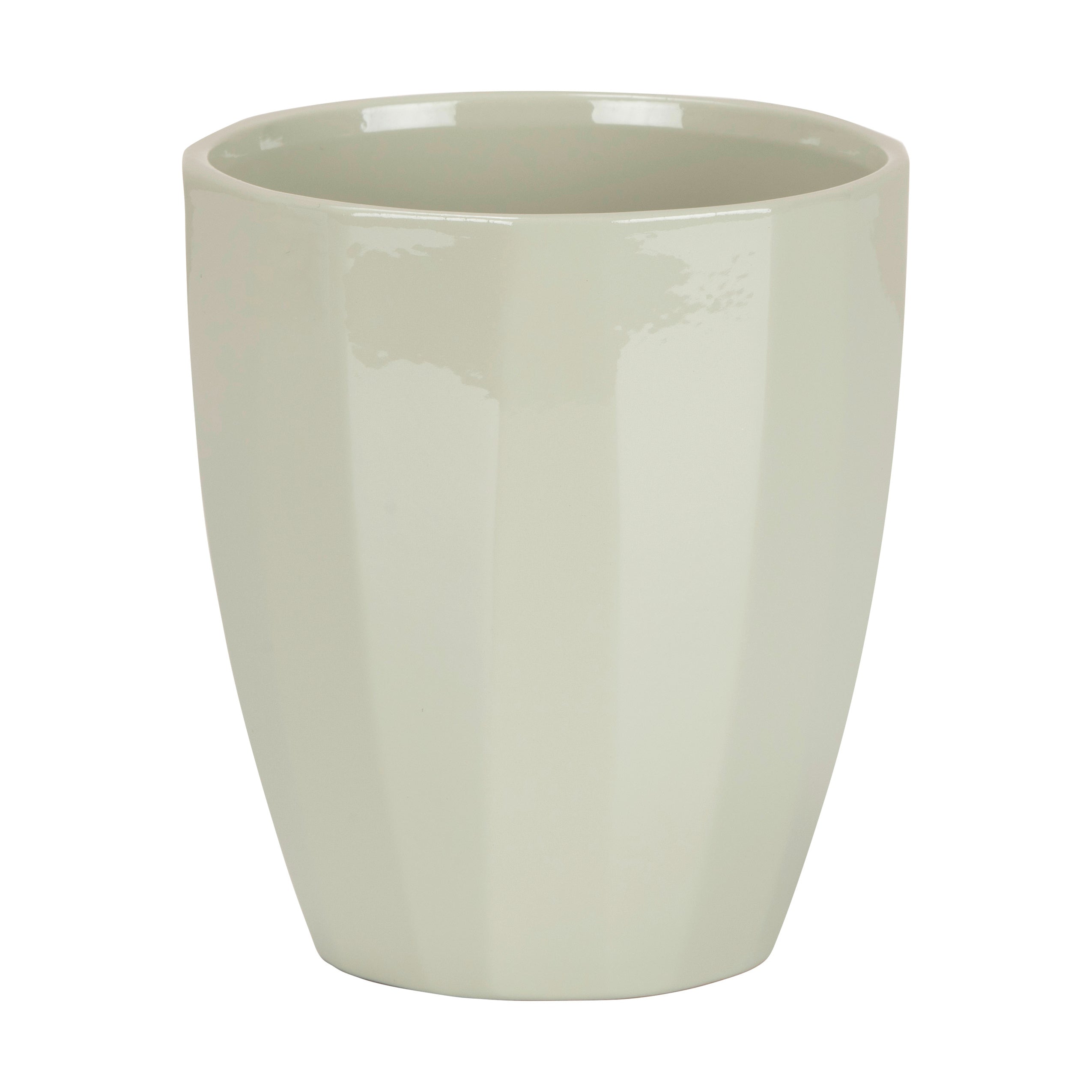 5" Green Ceramic Elegance Pot