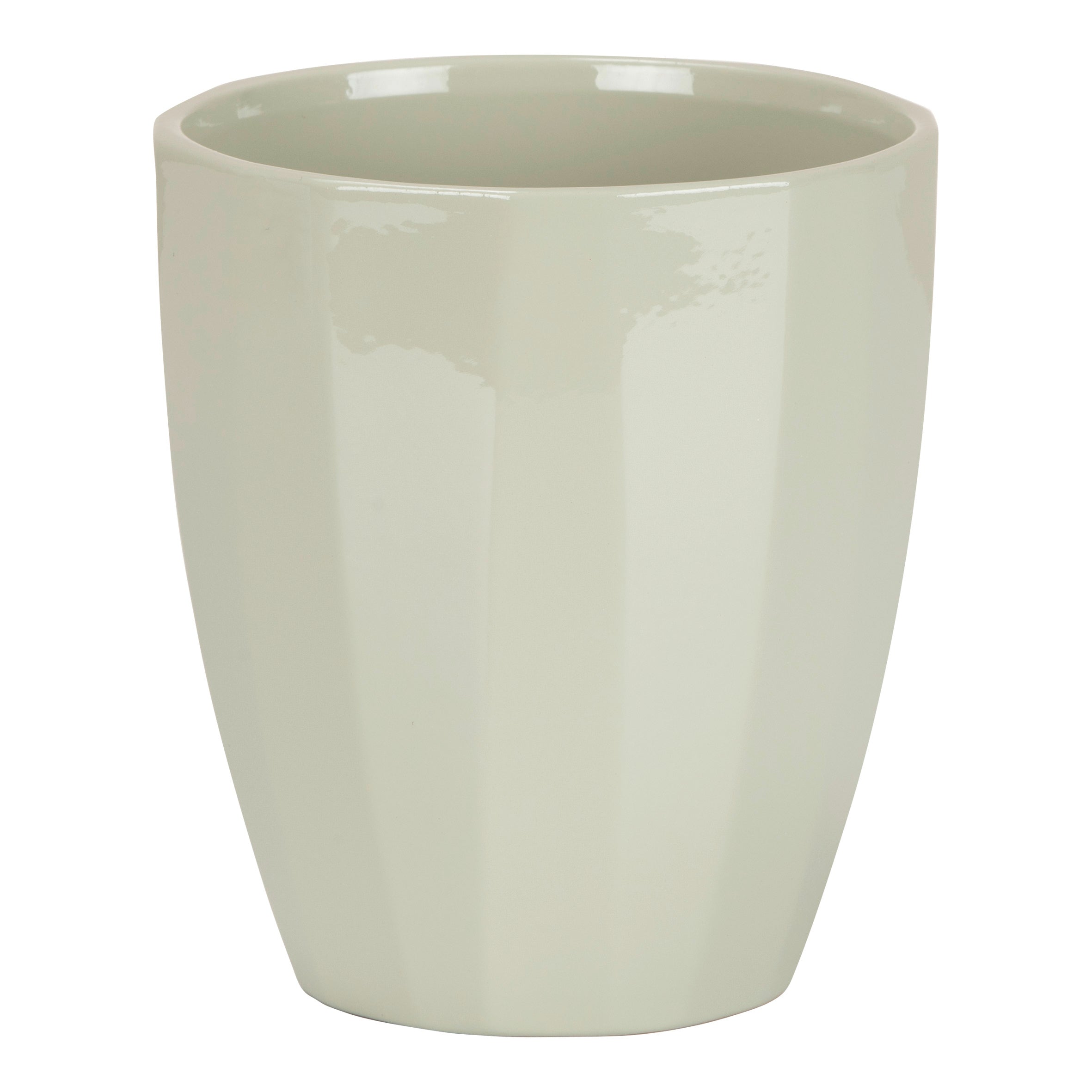 5.75" Green Ceramic Elegance Pot