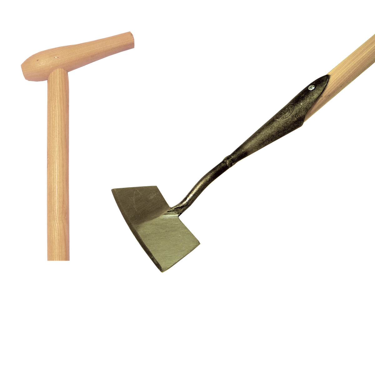 DeWit Hoe - Dutch Push Long Handle P-Grip