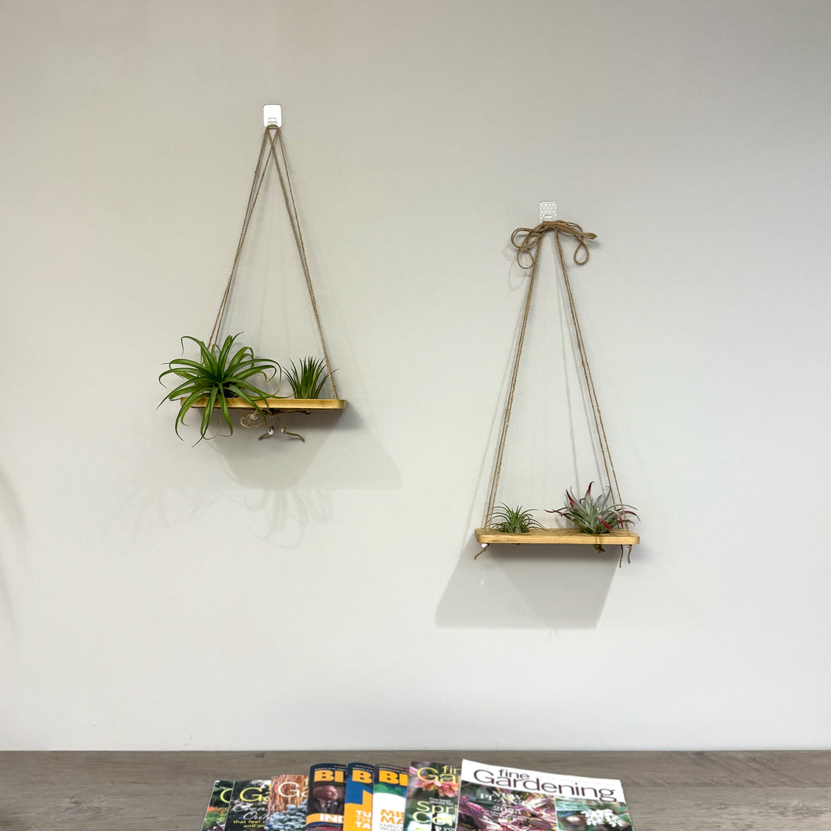 Double Air Plant Swing Set