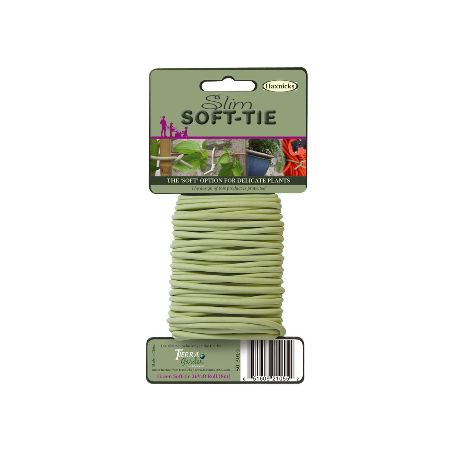 Slim Green Soft Tie