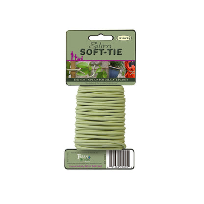 Slim Green Soft Tie
