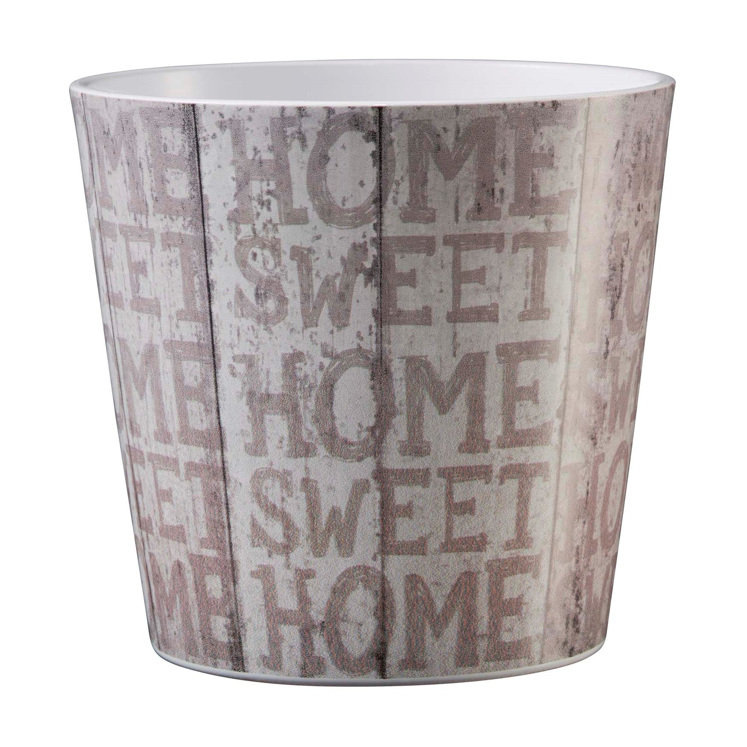 5.5" Wood Optics Home Ceramic Dallas Home Pot
