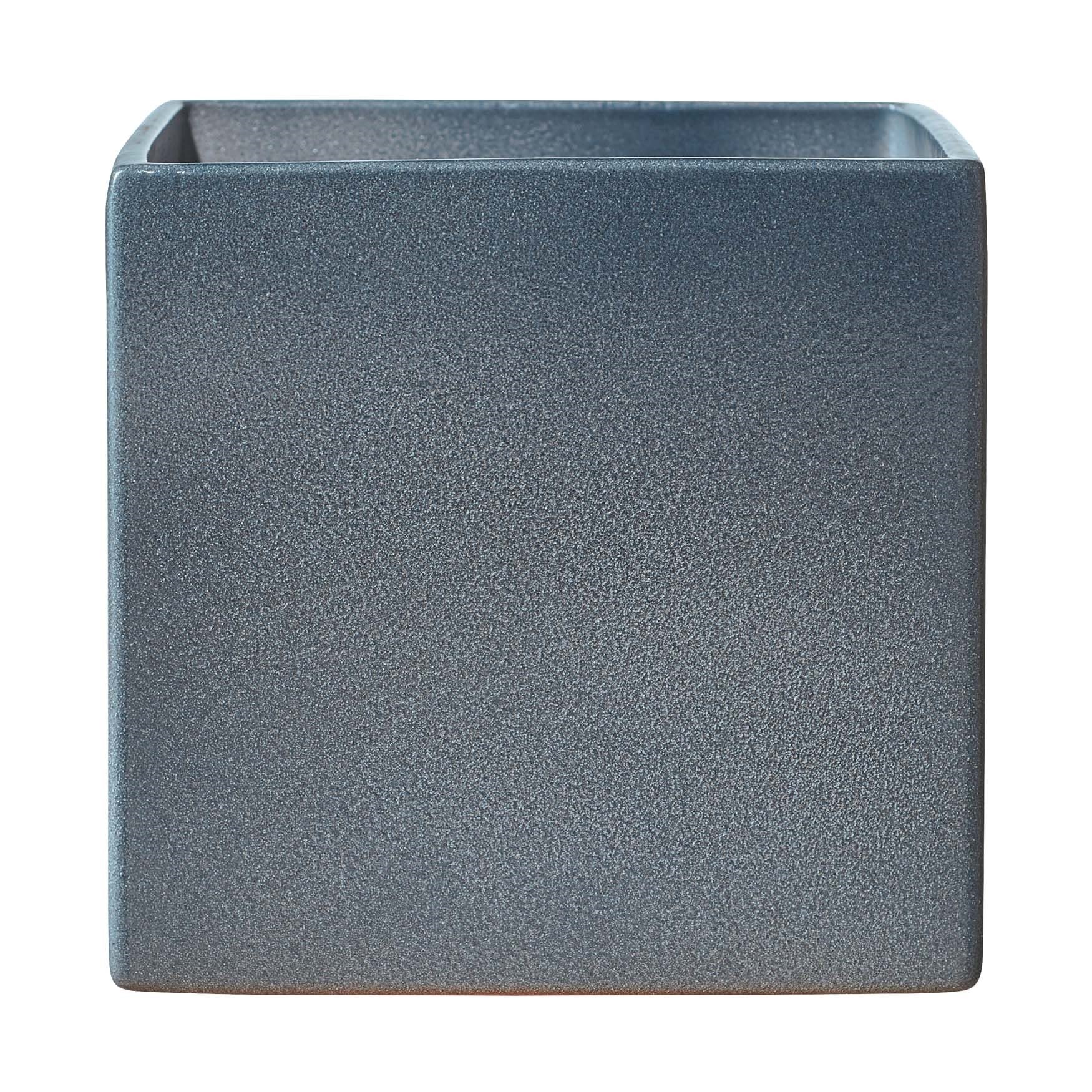 5.1" Deep Blue Ceramic Latina Effect Pot
