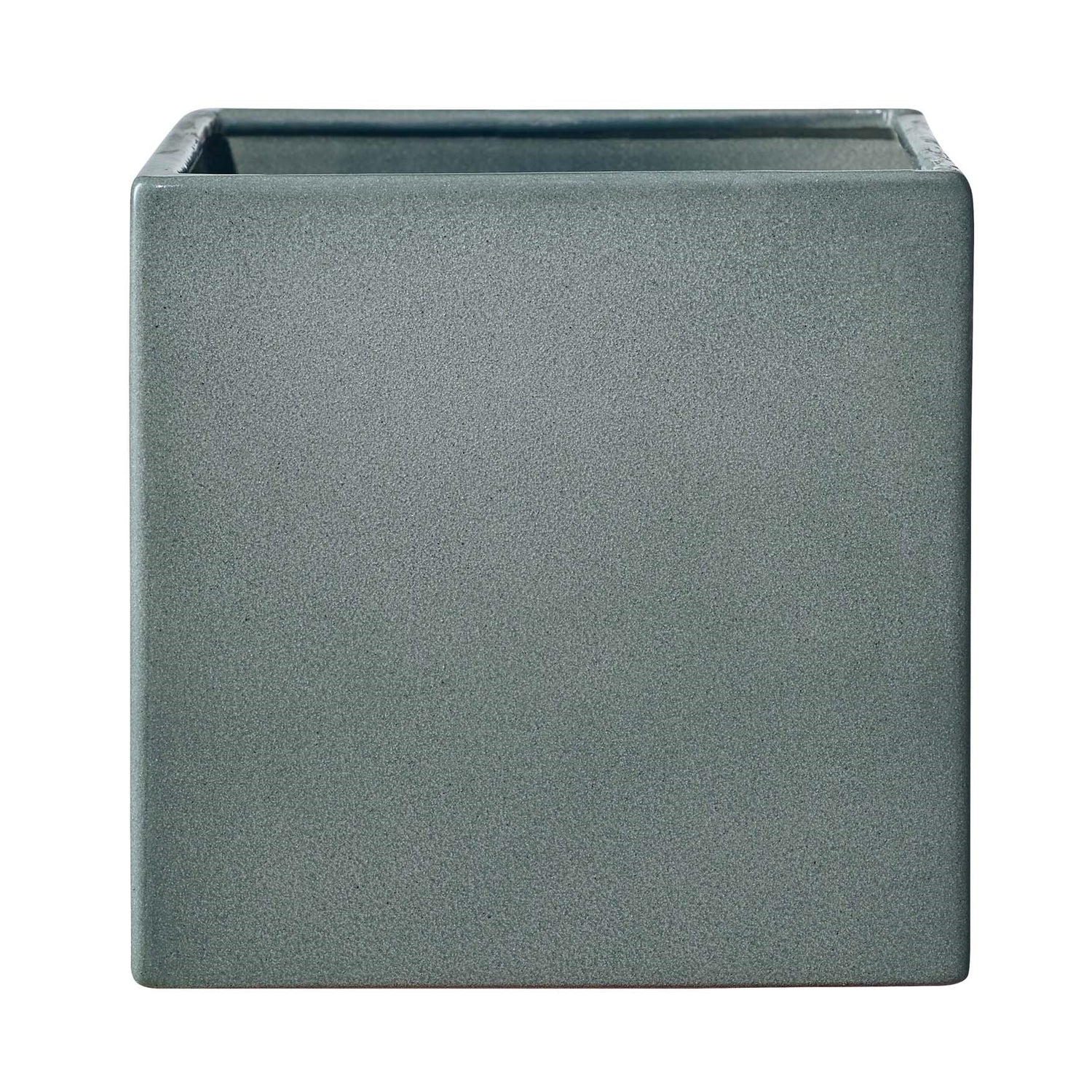 5.1" Olive Green Ceramic Latina Effect Pot
