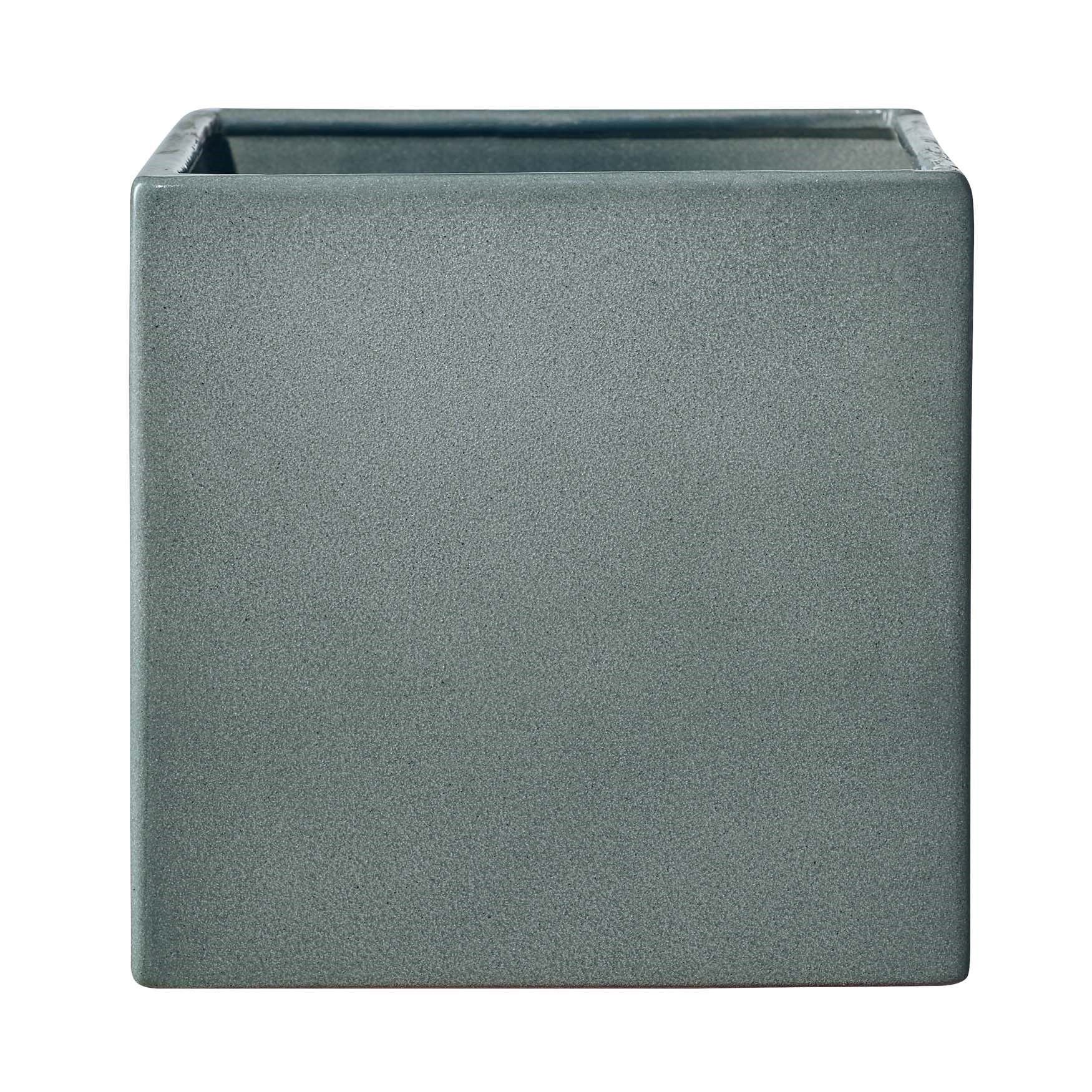 5.1" Olive Green Ceramic Latina Effect Pot