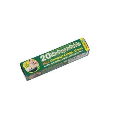 Biodegradable Caddy Liners for Mini Compost Caddy 20pk