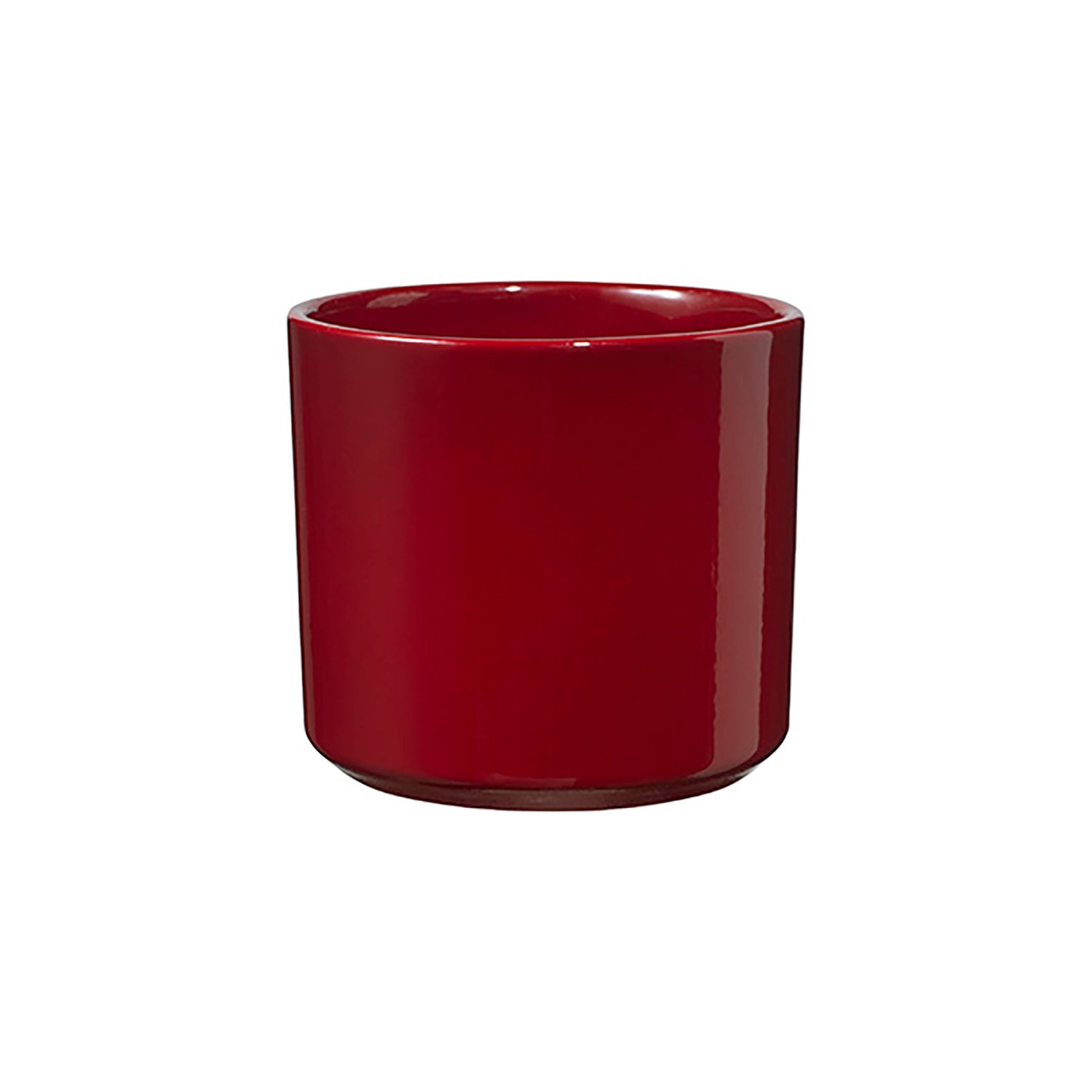 3.1" Red Ceramic Las Vegas Pot